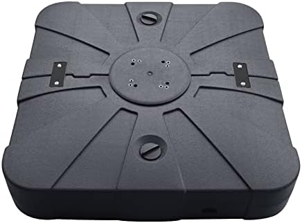 EliteShade Heavy Duty Umbrella Base for Market Patio - Water Filled Stand for Outdoor Use - Durable Black Holder