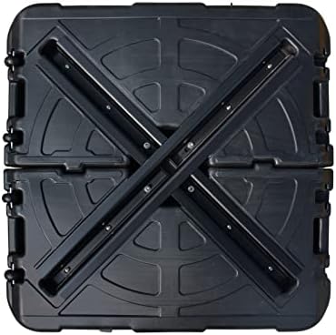 EliteShade Heavy Duty Umbrella Base for Market Patio - Water Filled Stand for Outdoor Use - Durable Black Holder