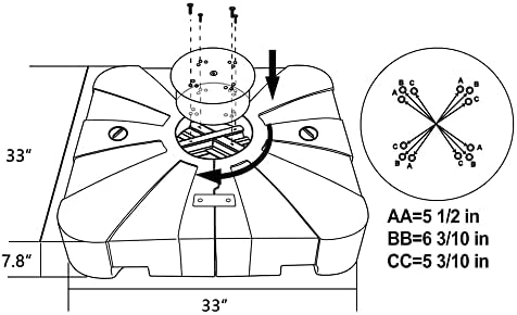 EliteShade Heavy Duty Umbrella Base for Market Patio - Water Filled Stand for Outdoor Use - Durable Black Holder