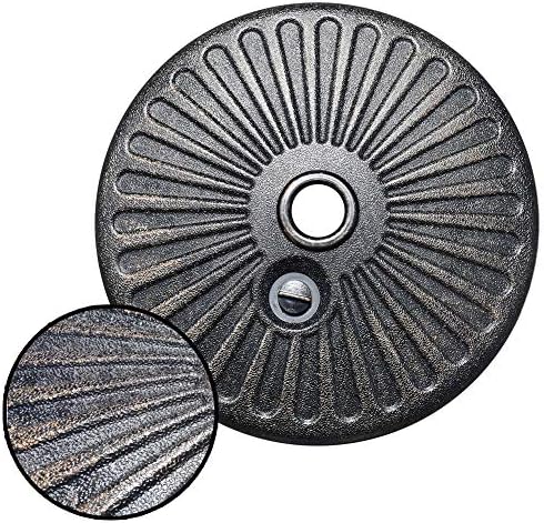 EliteShade Heavy Duty Umbrella Base for Market Patio - Water Filled Stand for Outdoor Use - Durable Black Holder